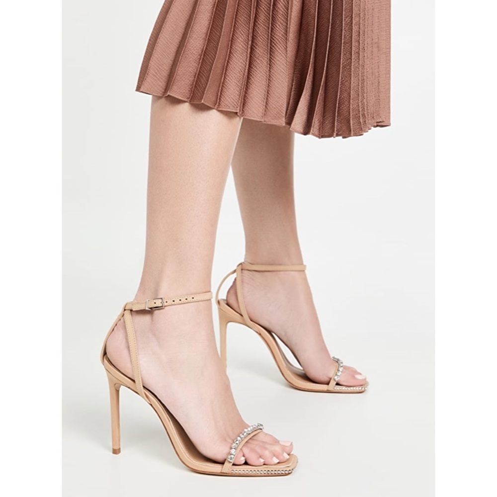 Schutz Loule Sandals in Light Nude Size 8.5